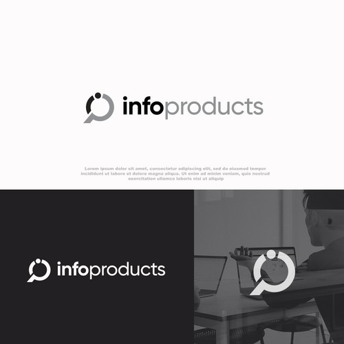 InfoProducts.com - Logo & Branding Design by gardani