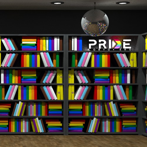 Virtual backgrounds for PRIDE month (multiple winners) Design by Mike Dicks