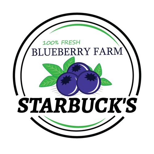 Create a fresh, fun, family friendly logo for Upick blueberry farm ...