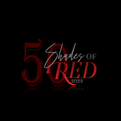 Logo for "50 Shades of Red" themed party Design by LogoLab77