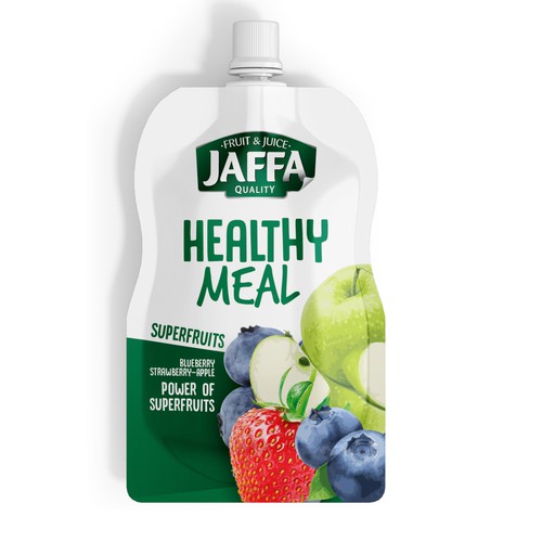 Develop Concept Design for Jaffa "Fruit in Pocket" adults’ fruit and berry puree Design by syakuro