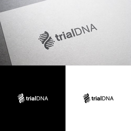 Design a logo for TrialDNA! AI powered clinical trials Design by g'twitz