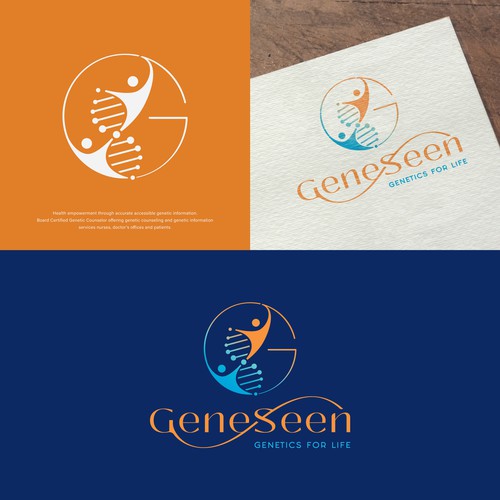 GeneSeen logo Design by Netra_Air