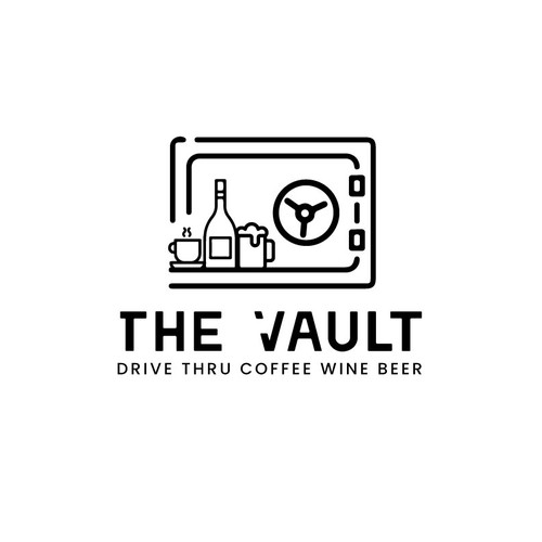 The Vault---- Coffee Wine & Beer Design by Pixtech