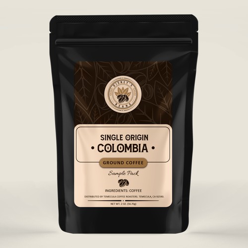 Disney's Beans First custom ground coffee product label-ontwerp door Radmilica