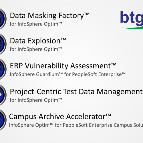 IBM Partner needs 5 product logos/icons Design by mas tanto