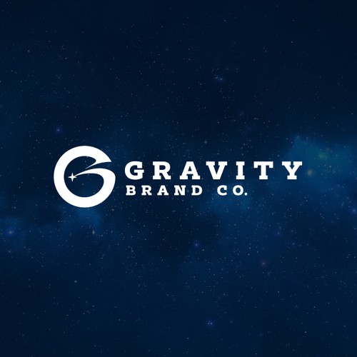 Logo for Gravity Brand Co. Design by Shishko™