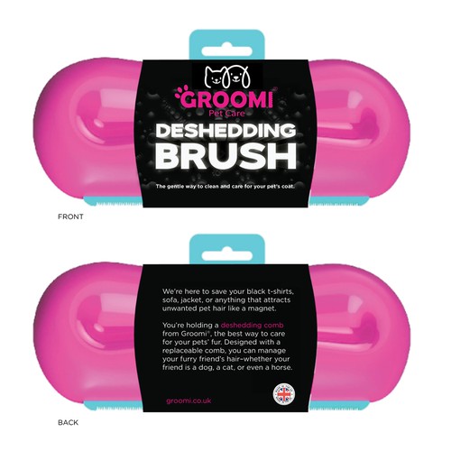 Viral Pet Brush NEW Packaging Sleeve! Design by Mr. Dibble Dabble