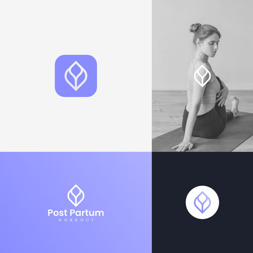 "App Icon for Post Partum Workout App" winning 