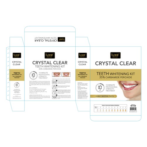 Teeth whitening packaging Design by Fayee