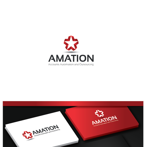 Create an impactful and forever lasting logo for Amation - Accounts Automation and Outsourcing Design by undrthespellofmars