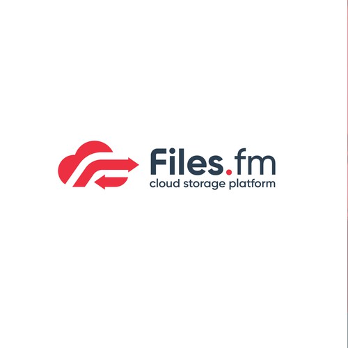 Files.fm logo and brand refresh for cloud storage platform Design by Omniverse™