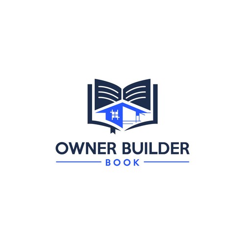 The New Owner Builder Book Logo Design by Creator Hub