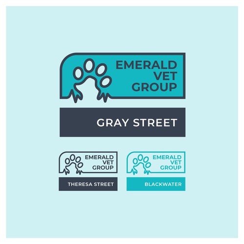 Emerald Vet Group Logo Design by Jonno FU