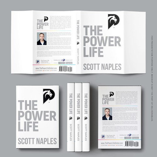 Innovative design for the cover of a best-seller book, encompassing front, back, and spine, for both Ontwerp door Miracolo