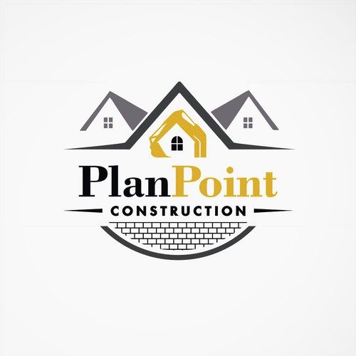 PlanPoint Construction Logo Needs A Remodel Design by delicreative