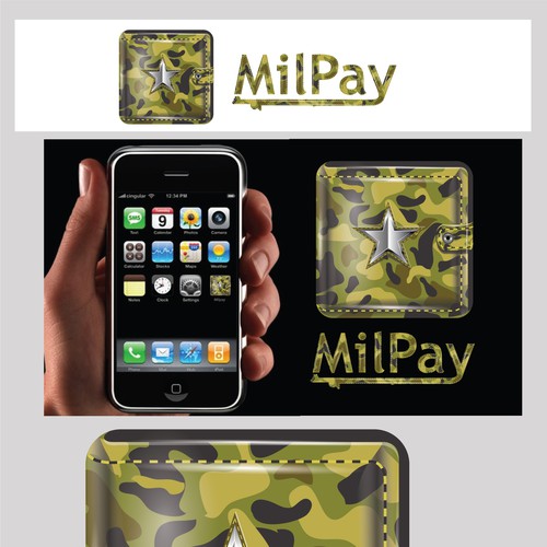 Create a winning logo for a new military financial mobile app! Design by Timefortheweb