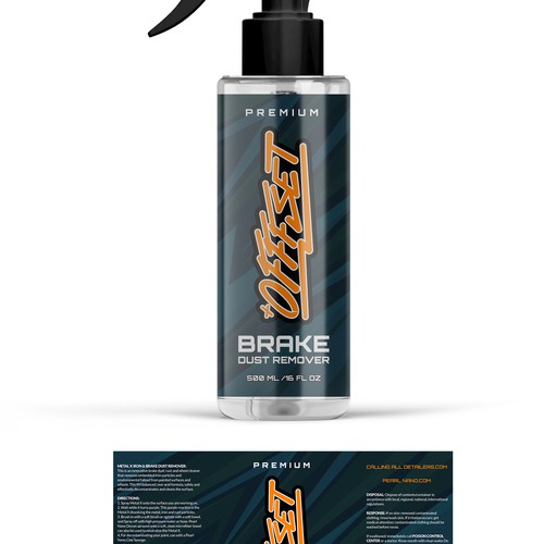 Awesome Label Design for a PREMIUM Car Wheel Cleaner Design by Cameleon77