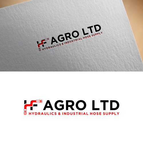 Hydraulic hose shop logo Design by ghayda