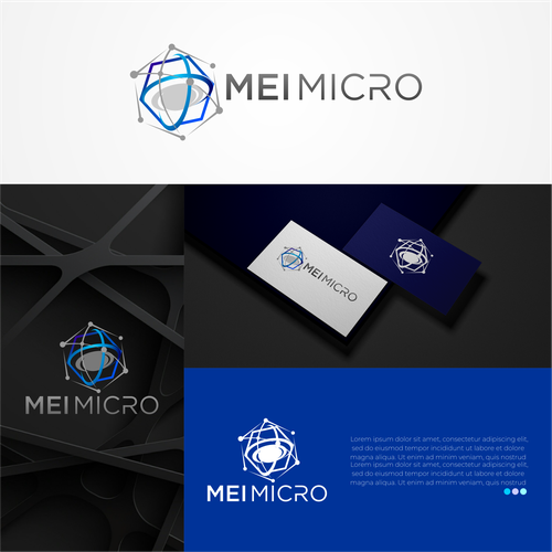 MEI Micro Logo - Spin Up Something Special - 3D Look Design by Riley™