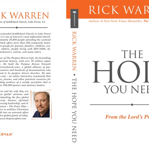 Design Rick Warren's New Book Cover Design réalisé par wsmith