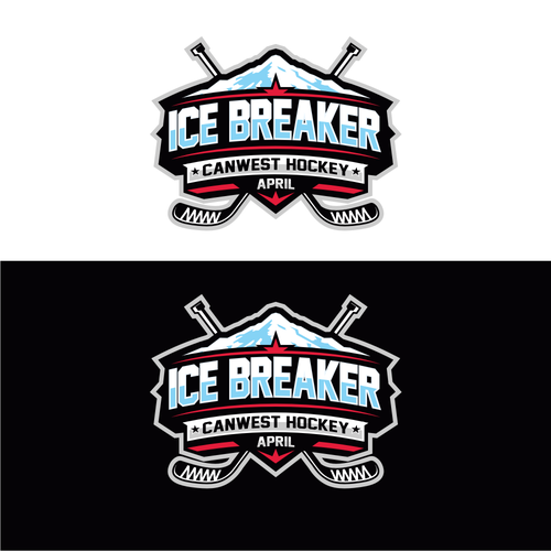 create a COOL logo for our April Ice Breaker hockey tournament Design by Gandesign