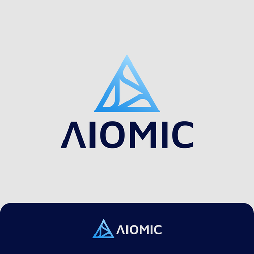 New logo for Aiomic (AI healthtech company) Design by OAWWORKS®