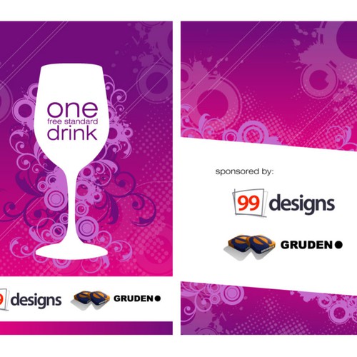 Design the Drink Cards for leading Web Conference! デザイン by ironmike