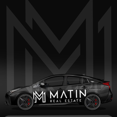 Luxury Real Estate Firm Prius Wrap Design by J.Chaushev