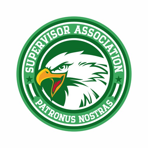 Border Patrol Supervisors Association Eagle Logo Design Design by indraDICLVX