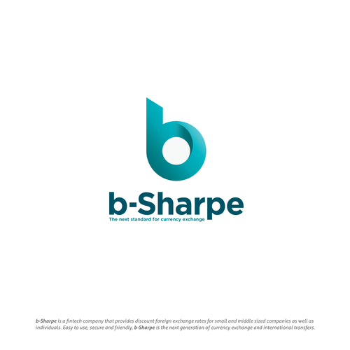 Create The New B Sharpe Logo A Fintech Specialized In Currency - 