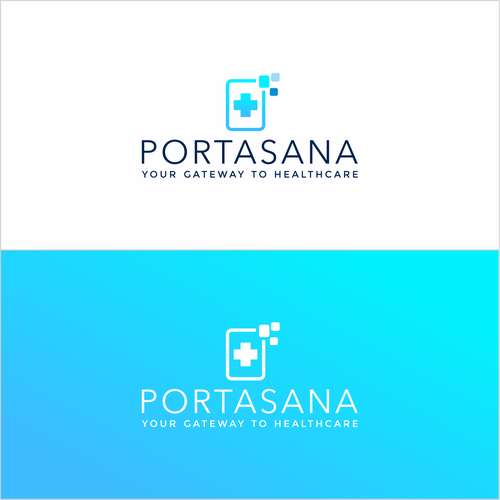 Patient Portal App Logo Design Design by zarzar