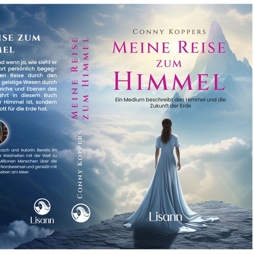 Cover for spiritual book My Journey to Heaven Design by Brizine