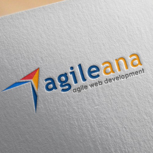 Agileana - logo design for web development agency Design by 9bstrokes™