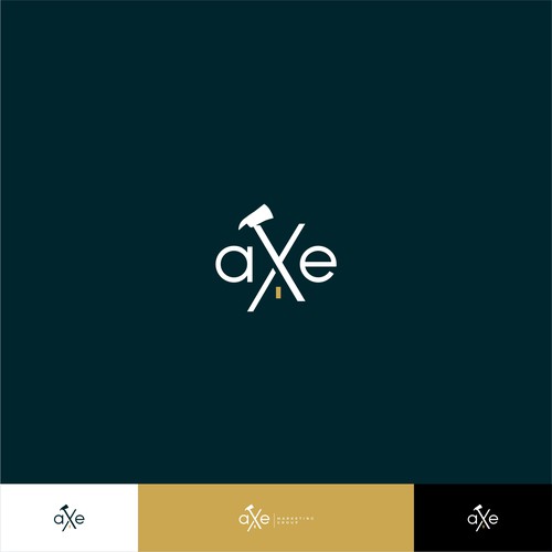 aXe Marketing Group needs a cool and creative logo Design by BANGSART !