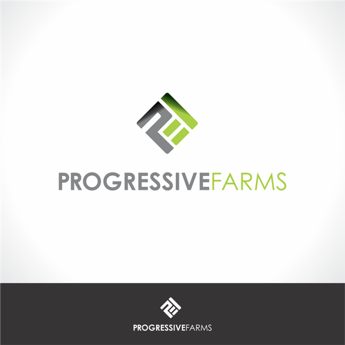 Strong logo design for Progressive Farms Design by optimistic86