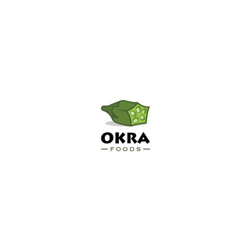 Okra inspired logo design Design by Ranmo1