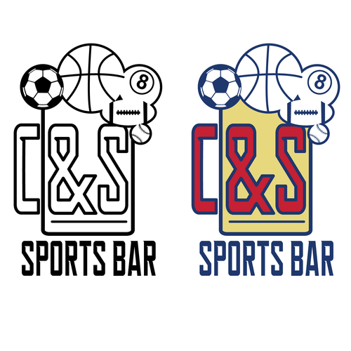 Create a sports themed logo for a new sports bar Logo design contest