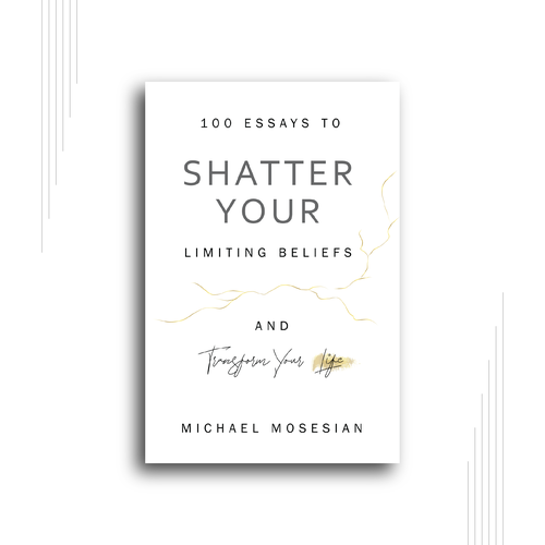 looking for a minimalist cover design, where elegant typography and subtle imagery take centre stage Design von Sabrinain