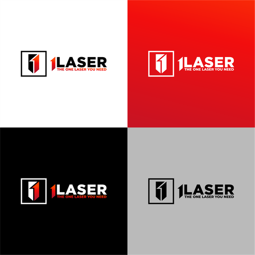 Please design the best logo for consumer laser industry for "1 Laser" Design by canda