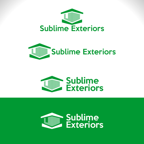 Modern Single Logo - Guaranteed - Sublime Exteriors Design by iconAge