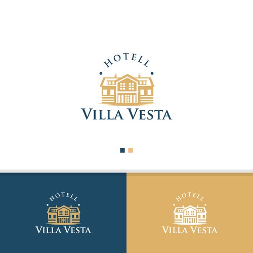 Hotell Logo in Classic Style, for a Small Hotell in a Small Town. (See references) Design by StudioJack