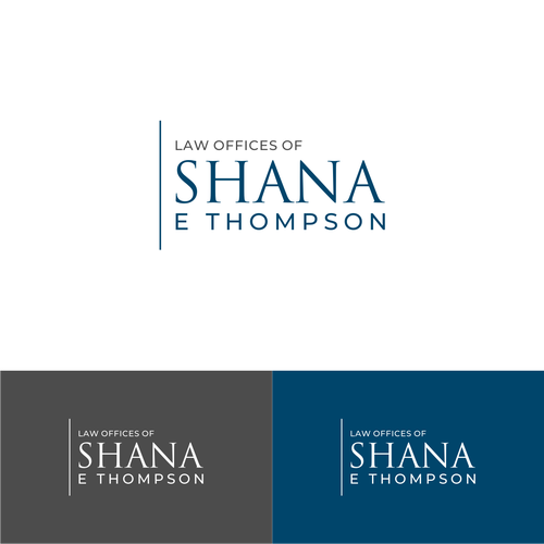 Sleek and modern logo design for a law firm Design by hayatunisa