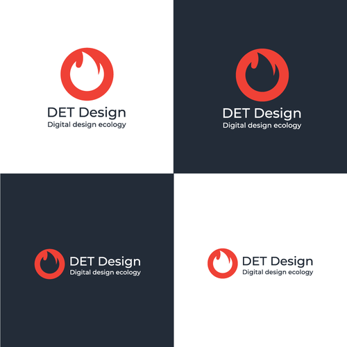 DET——Industrial Design Company Logo Design (Gold) Design by DWRD