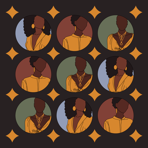 Apparel/Textile Designs - Women of Color Inspired Designs Design by Anjelita