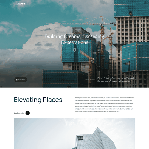 PBC website Design by Mahrus 180