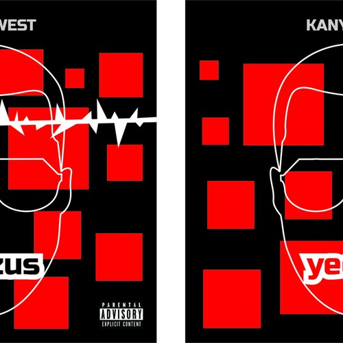 









99designs community contest: Design Kanye West’s new album
cover Diseño de shadesGD