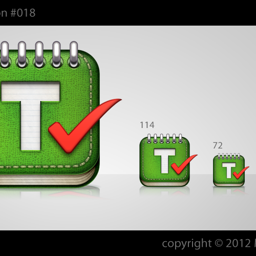 New Application Icon for Productivity Software Design by MikeKirby