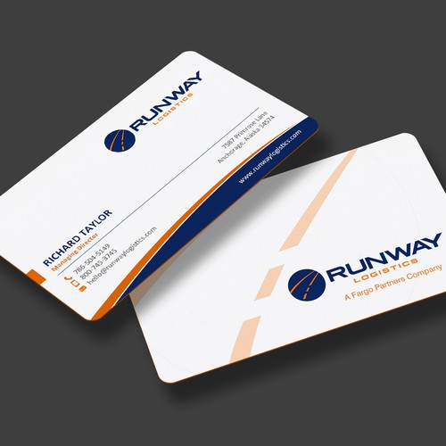 Design di Runway Logistics Business Card di chandrayaan.creative