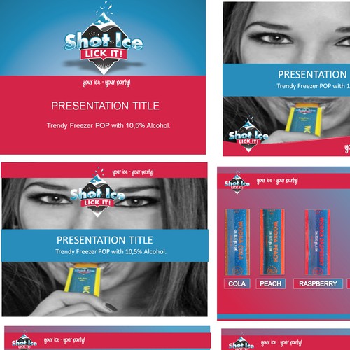 PowerPoint template contest entry by vwfh